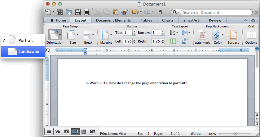 change page background in microsoft word for mac 2011